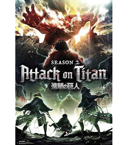 Amazon.com: Close Up Attack On Titan Poster Manga/Anime (24